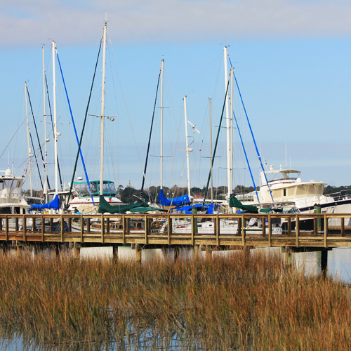 Image Gallery Lady’s Island Dockside in Beaufort, South Carolina